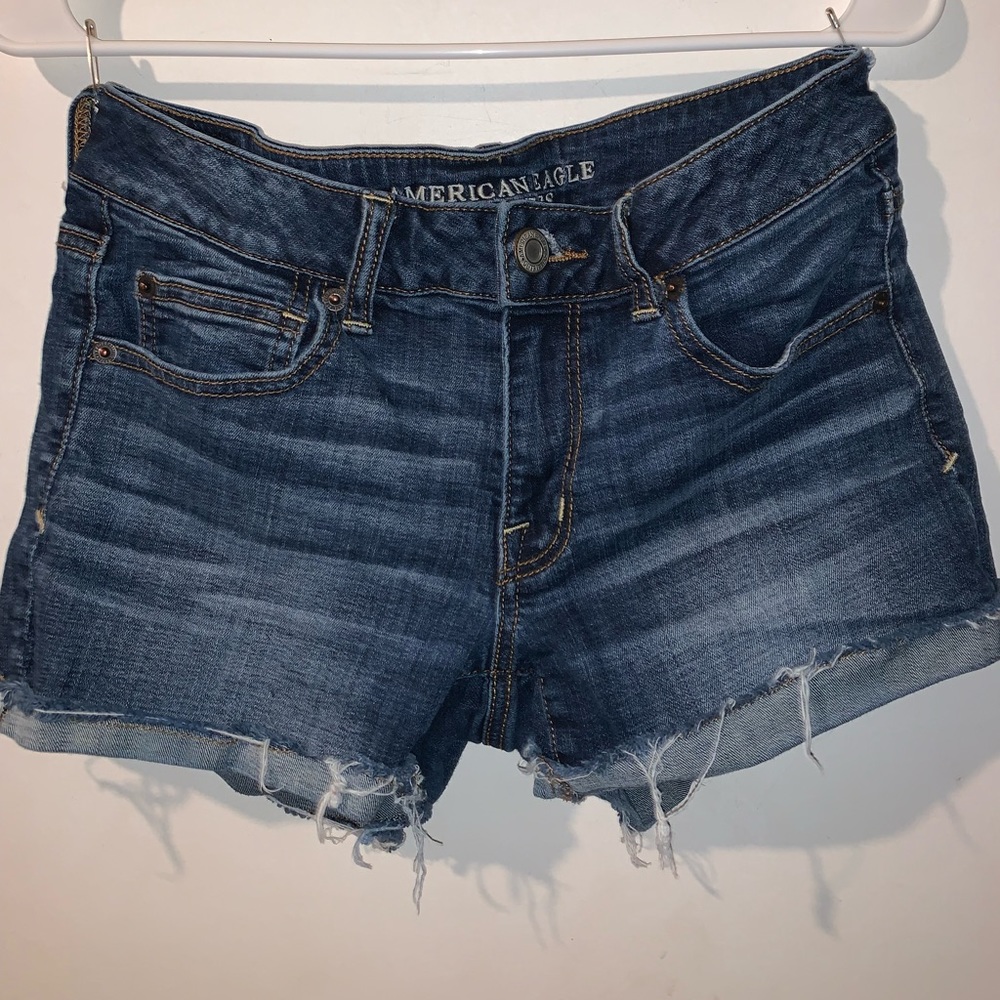 american eagle jean shorts